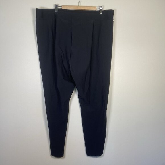 Athleta Stellar Pants Plus Size 26 Slim Tight Black NWT Athleisure Office Career - Picture 6 of 10